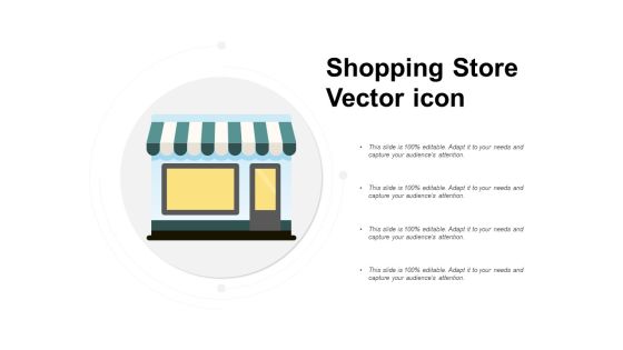 Shopping Store Vector Icon Ppt PowerPoint Presentation Show Vector