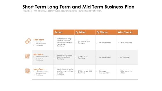 Short Term Long Term And Mid Term Business Plan Ppt PowerPoint Presentation File Introduction PDF Short Term Long Term And Mid Term Business Plan Ppt PowerPoint Presentation File Introduction PDF