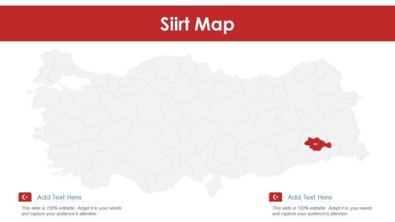 Siirt Map PowerPoint Presentation PPT Template PDF Siirt Map PowerPoint Presentation PPT Template PDF