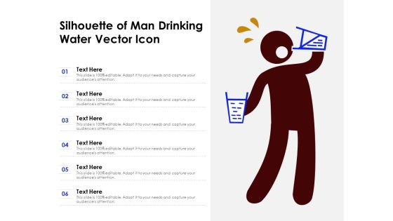 Silhouette Of Man Drinking Water Vector Icon Ppt PowerPoint Presentation Gallery Styles PDF Silhouette Of Man Drinking Water Vector Icon Ppt PowerPoint Presentation Gallery Styles PDF