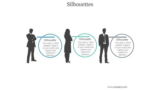 Silhouettes Ppt PowerPoint Presentation Diagrams Silhouettes Ppt PowerPoint Presentation Diagrams