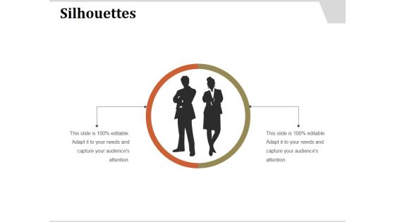 Silhouettes Ppt PowerPoint Presentation Layouts Clipart