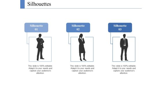 Silhouettes Ppt PowerPoint Presentation Slides Files Silhouettes Ppt PowerPoint Presentation Slides Files
