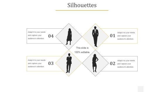 Silhouettes Ppt PowerPoint Presentation Summary Layouts Silhouettes Ppt PowerPoint Presentation Summary Layouts