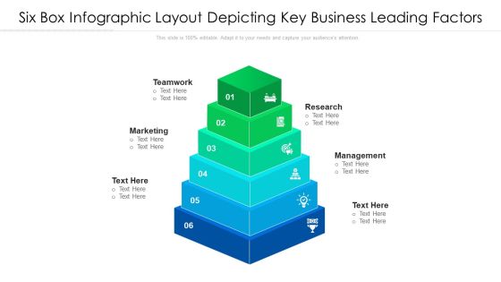 Six Box Infographic Layout Depicting Key Business Leading Factors Ppt PowerPoint Presentation Gallery Grid PDF Six Box Infographic Layout Depicting Key Business Leading Factors Ppt PowerPoint Presentation Gallery Grid PDF