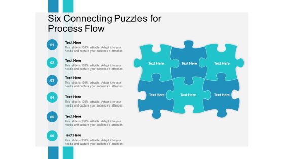Six Connecting Puzzles For Process Flow Ppt PowerPoint Presentation Styles Ideas Six Connecting Puzzles For Process Flow Ppt PowerPoint Presentation Styles Ideas
