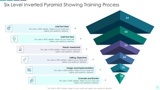 Six Level Inverted Pyramid Showing Training Process Topics PDF Six Level Inverted Pyramid Showing Training Process Topics PDF