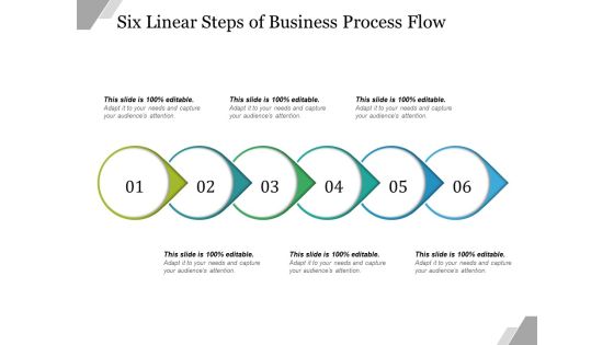 Six Linear Steps Of Business Process Flow Ppt PowerPoint Presentation Styles Graphics Template Six Linear Steps Of Business Process Flow Ppt PowerPoint Presentation Styles Graphics Template