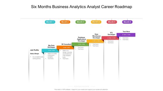 Six Months Business Analytics Analyst Career Roadmap Rules