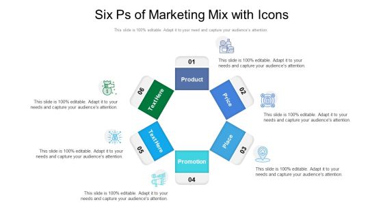 Six Ps Of Marketing Mix With Icons Ppt PowerPoint Presentation File Styles PDF Six Ps Of Marketing Mix With Icons Ppt PowerPoint Presentation File Styles PDF