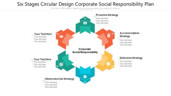 Six Stages Circular Design Corporate Social Responsibility Plan Ppt PowerPoint Presentation File Rules PDF Six Stages Circular Design Corporate Social Responsibility Plan Ppt PowerPoint Presentation File Rules PDF