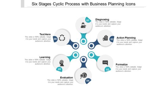Six Stages Cyclic Process With Business Planning Icons Ppt Powerpoint Presentation Layouts Outline Six Stages Cyclic Process With Business Planning Icons Ppt Powerpoint Presentation Layouts Outline