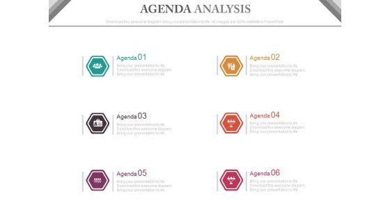 Six Steps Agenda Infographics Diagram Powerpoint Slides Six Steps Agenda Infographics Diagram Powerpoint Slides