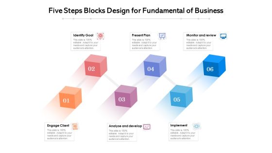 Six Steps Blocks Design For Fundamental Of Business Ppt PowerPoint Presentation Styles Icon PDF Six Steps Blocks Design For Fundamental Of Business Ppt PowerPoint Presentation Styles Icon PDF