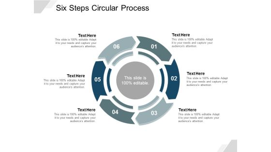 Six Steps Circular Process Ppt Powerpoint Presentation Portfolio