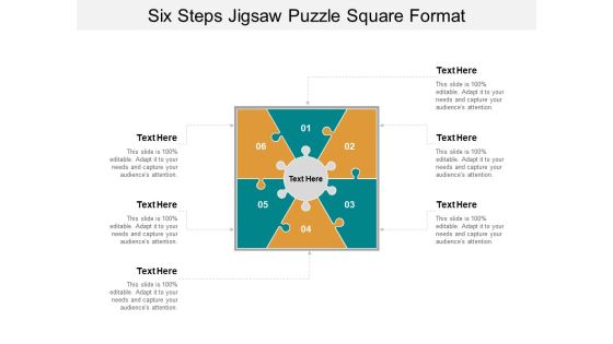 Six Steps Jigsaw Puzzle Square Format Ppt PowerPoint Presentation Outline Elements Six Steps Jigsaw Puzzle Square Format Ppt PowerPoint Presentation Outline Elements