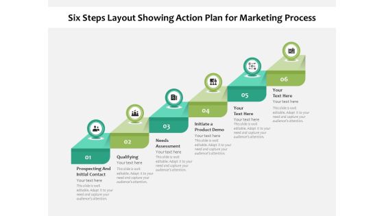 Six Steps Layout Showing Action Plan For Marketing Process Ppt PowerPoint Presentation Inspiration Themes PDF Six Steps Layout Showing Action Plan For Marketing Process Ppt PowerPoint Presentation Inspiration Themes PDF