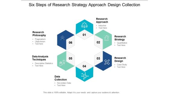 Six Steps Of Research Strategy Approach Design Collection Ppt PowerPoint Presentation Model Influencers Six Steps Of Research Strategy Approach Design Collection Ppt PowerPoint Presentation Model Influencers