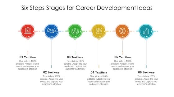 Six Steps Stages For Career Development Ideas Ppt Pictures Brochure PDF Six Steps Stages For Career Development Ideas Ppt Pictures Brochure PDF