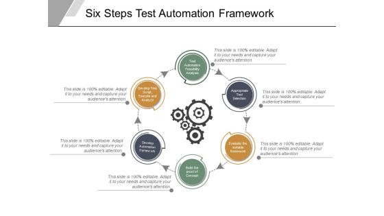 Six Steps Test Automation Framework Ppt PowerPoint Presentation Slides Gridlines Six Steps Test Automation Framework Ppt PowerPoint Presentation Slides Gridlines
