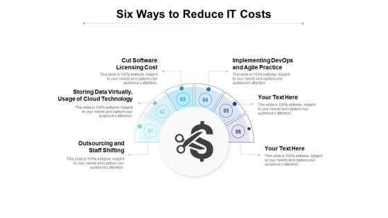 Six Ways To Reduce IT Costs Ppt PowerPoint Presentation Template Six Ways To Reduce IT Costs Ppt PowerPoint Presentation Template
