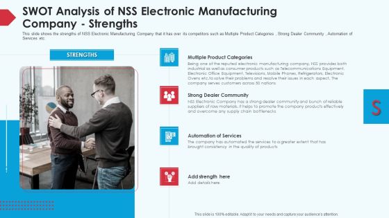 Skill Shortage In A Production Firm Case Study Solution SWOT Analysis Of NSS Electronic Manufacturing Company Strengths Designs PDF