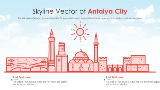 Skyline Vector Of Antalya City PowerPoint Presentation PPT Template PDF Skyline Vector Of Antalya City PowerPoint Presentation PPT Template PDF