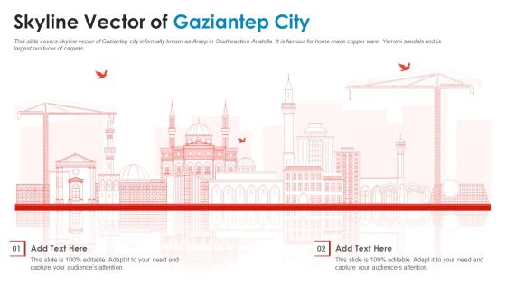 Skyline Vector Of Gaziantep City PowerPoint Presentation PPT Template PDF Skyline Vector Of Gaziantep City PowerPoint Presentation PPT Template PDF