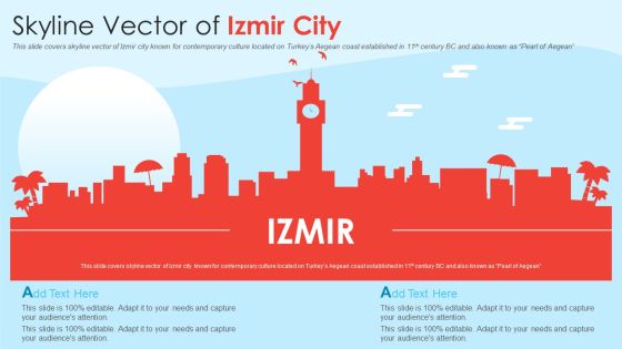 Skyline Vector Of Izmir City PowerPoint Presentation PPT Template PDF Skyline Vector Of Izmir City PowerPoint Presentation PPT Template PDF