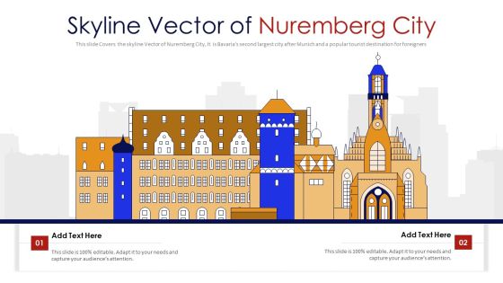 Skyline Vector Of Nuremberg City PowerPoint Presentation PPT Template PDF Skyline Vector Of Nuremberg City PowerPoint Presentation PPT Template PDF