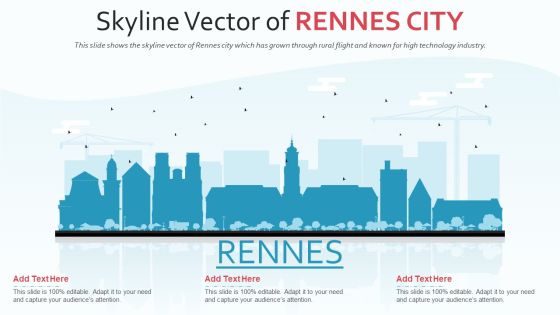 Skyline Vector Of Rennes City PowerPoint Presentation Ppt Template PDF Skyline Vector Of Rennes City PowerPoint Presentation Ppt Template PDF