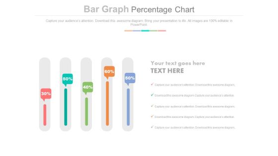 Sliders Percentage Data Chart Powerpoint Slides Sliders Percentage Data Chart Powerpoint Slides