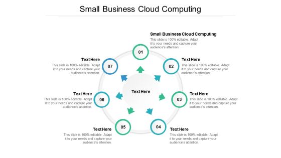 Small Business Cloud Computing Ppt PowerPoint Presentation Infographics Graphics Tutorials Cpb