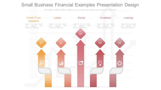 Small Business Financial Examples Presentation Design Small Business Financial Examples Presentation Design