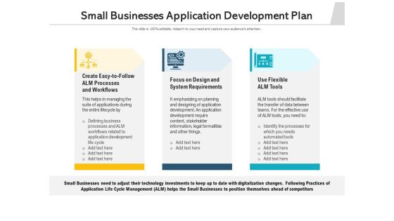 Small Businesses Application Development Plan Ppt PowerPoint Presentation Professional Guide PDF Small Businesses Application Development Plan Ppt PowerPoint Presentation Professional Guide PDF
