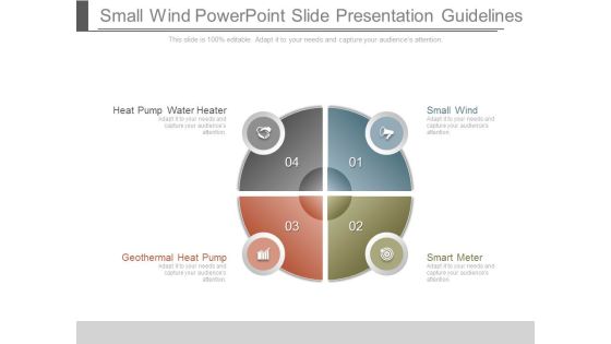 Small Wind Powerpoint Slide Presentation Guidelines