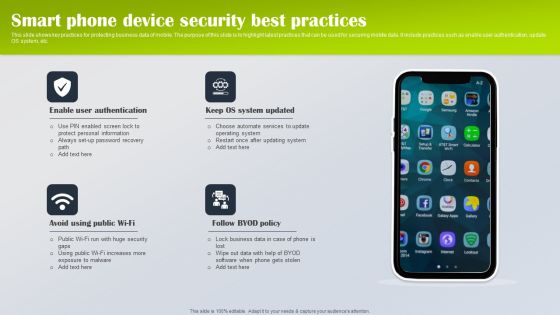 Smart Phone Device Security Best Practices Structure PDF Smart Phone Device Security Best Practices Structure PDF