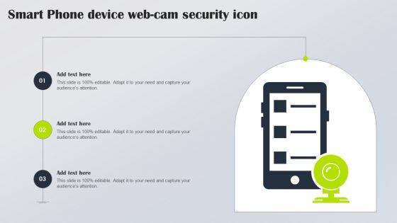 Smart Phone Device Web Cam Security Icon Download PDF Smart Phone Device Web Cam Security Icon Download PDF