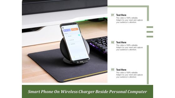 Smart Phone On Wireless Charger Beside Personal Computer Ppt PowerPoint Presentation File Gridlines PDF Smart Phone On Wireless Charger Beside Personal Computer Ppt PowerPoint Presentation File Gridlines PDF