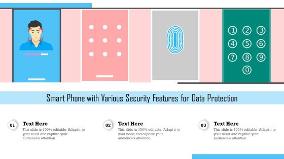 Smart Phone With Various Security Features For Data Protection Ppt Outline Gallery PDF Smart Phone With Various Security Features For Data Protection Ppt Outline Gallery PDF