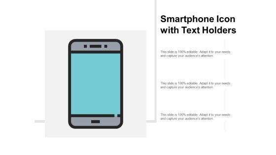 Smartphone Icon With Text Holders Ppt PowerPoint Presentation Show Demonstration Smartphone Icon With Text Holders Ppt PowerPoint Presentation Show Demonstration