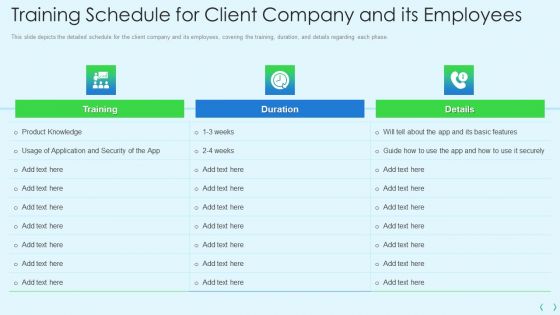 Smartphone Operating System Development IT Training Schedule For Client Company And Its Employees Clipart PDF Smartphone Operating System Development IT Training Schedule For Client Company And Its Employees Clipart PDF