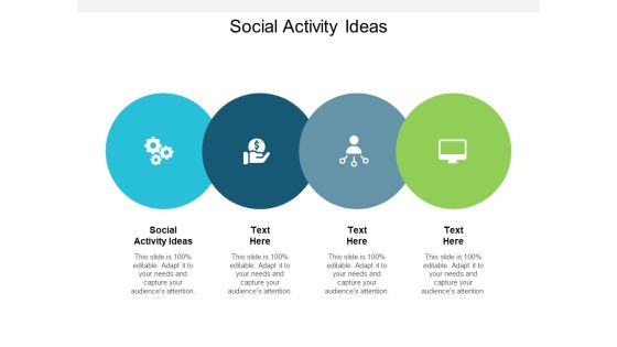 Social Activity Ideas Ppt PowerPoint Presentation Outline Influencers Social Activity Ideas Ppt PowerPoint Presentation Outline Influencers