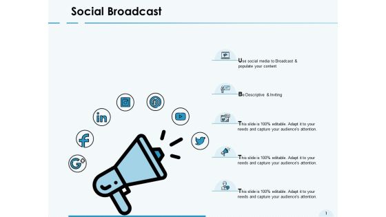Social Broadcast About Us Ppt PowerPoint Presentation Ideas Sample Social Broadcast About Us Ppt PowerPoint Presentation Ideas Sample