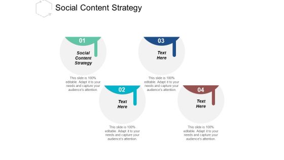 Social Content Strategy Ppt PowerPoint Presentation Pictures Graphic Images Cpb