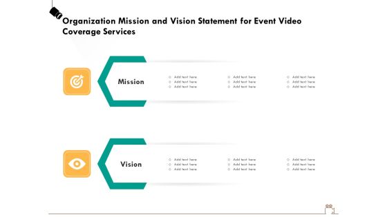 Social Gathering Movie Making Organization Mission And Vision Statement For Event Video Coverage Brochure PDF Social Gathering Movie Making Organization Mission And Vision Statement For Event Video Coverage Brochure PDF