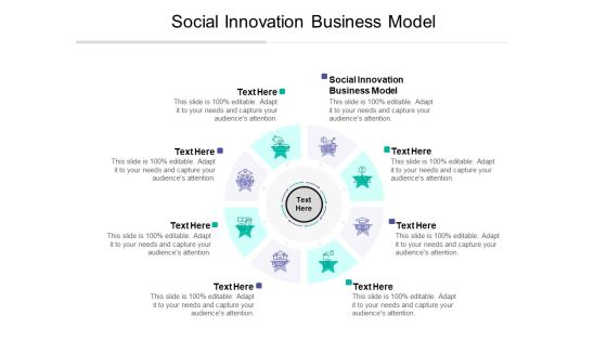 Social Innovation Business Model Ppt PowerPoint Presentation Portfolio Example Cpb