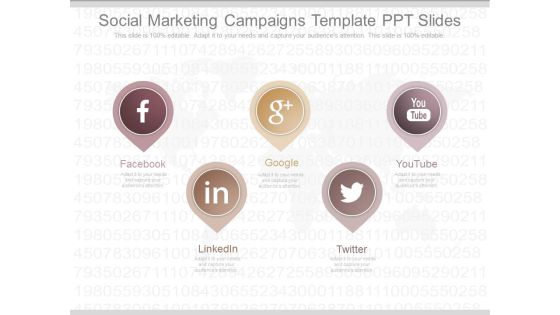 Social Marketing Campaigns Template Ppt Slides Social Marketing Campaigns Template Ppt Slides