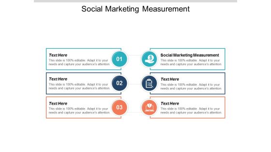 Social Marketing Measurement Ppt PowerPoint Presentation Icon Inspiration Cpb