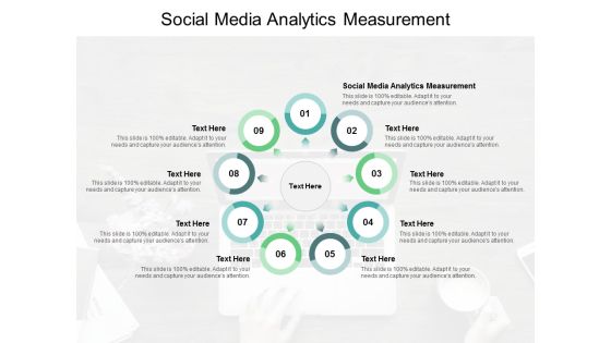 Social Media Analytics Measurement Ppt PowerPoint Presentation Professional Structure Cpb